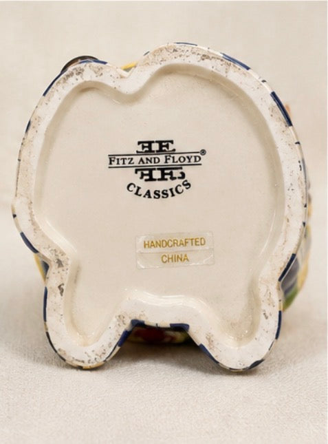 Vintage Fitz and Floyd Classics Pig Chef Ceramic Pitcher, 8.5’’