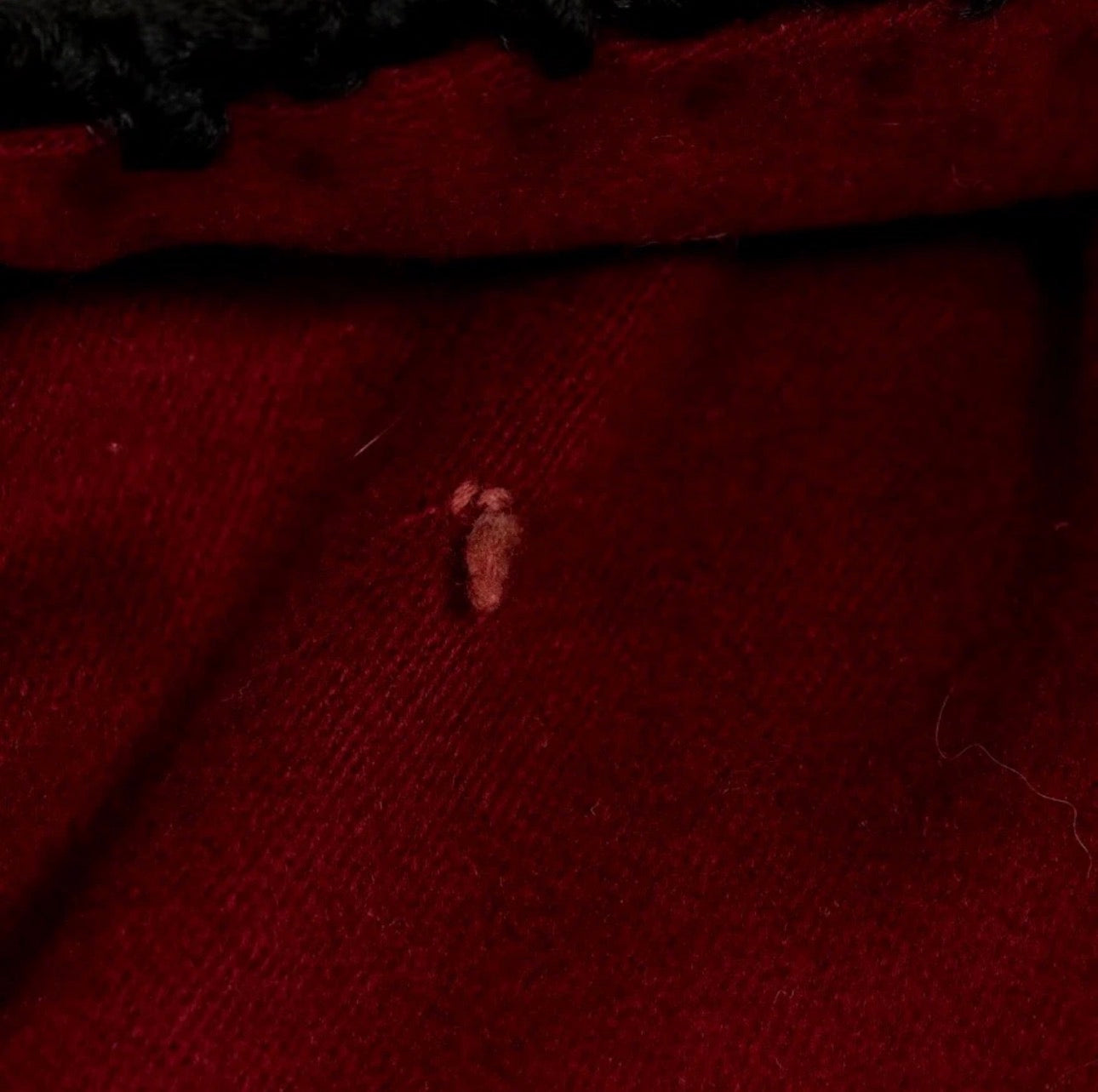 Vintage Henley’s 1950’s Red Wool Swing Coat with Persian Lamp Trim | Women’s L/XL