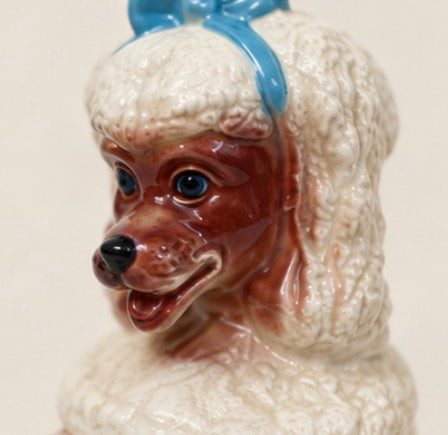 Vintage C. Miller ”Fiji” French Poodle Ceramic Cookie Jar, 12 inch