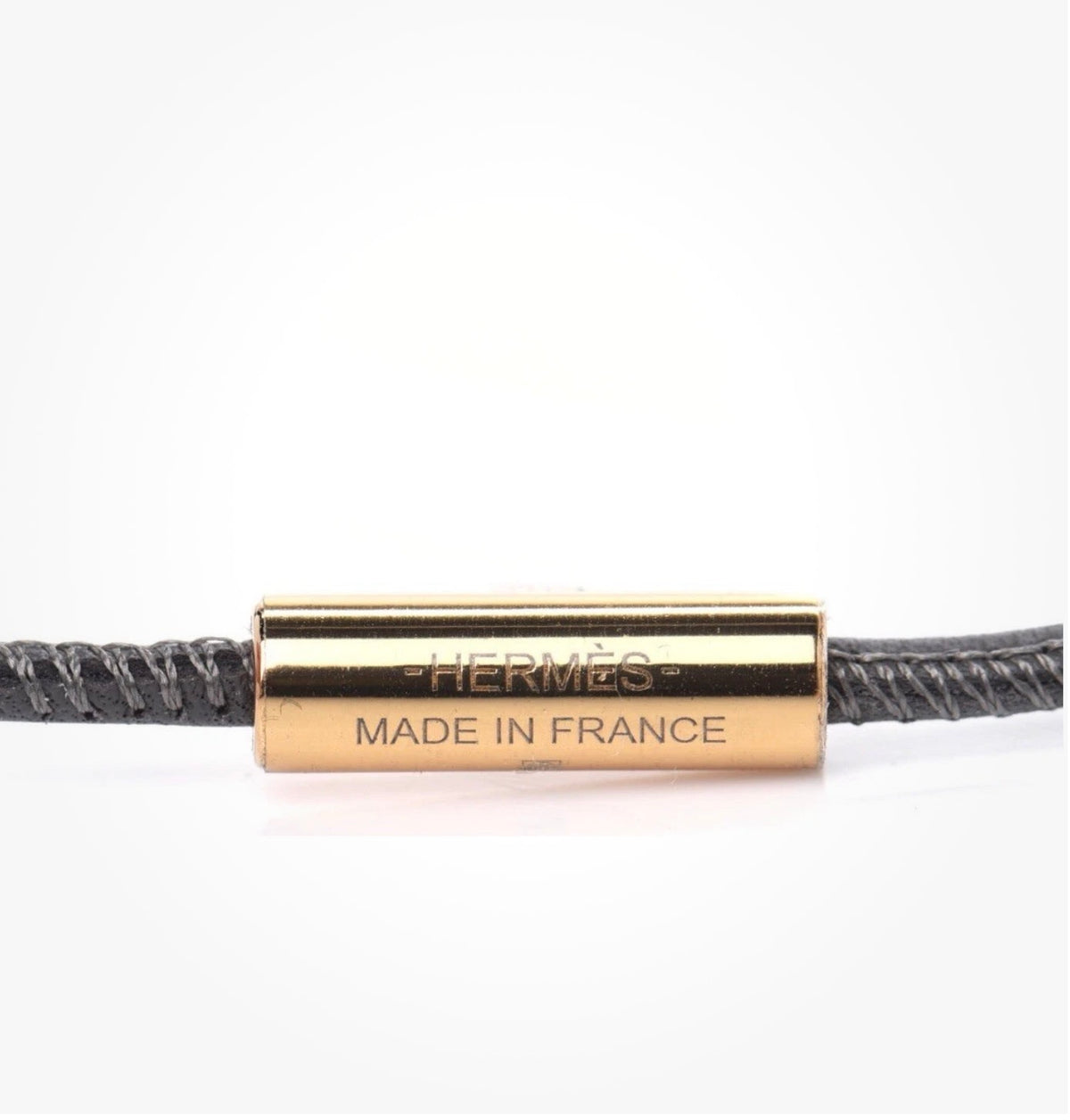Hermes Mon Petit Kelly PM Black Swift Leather Pendant Necklace with Box
